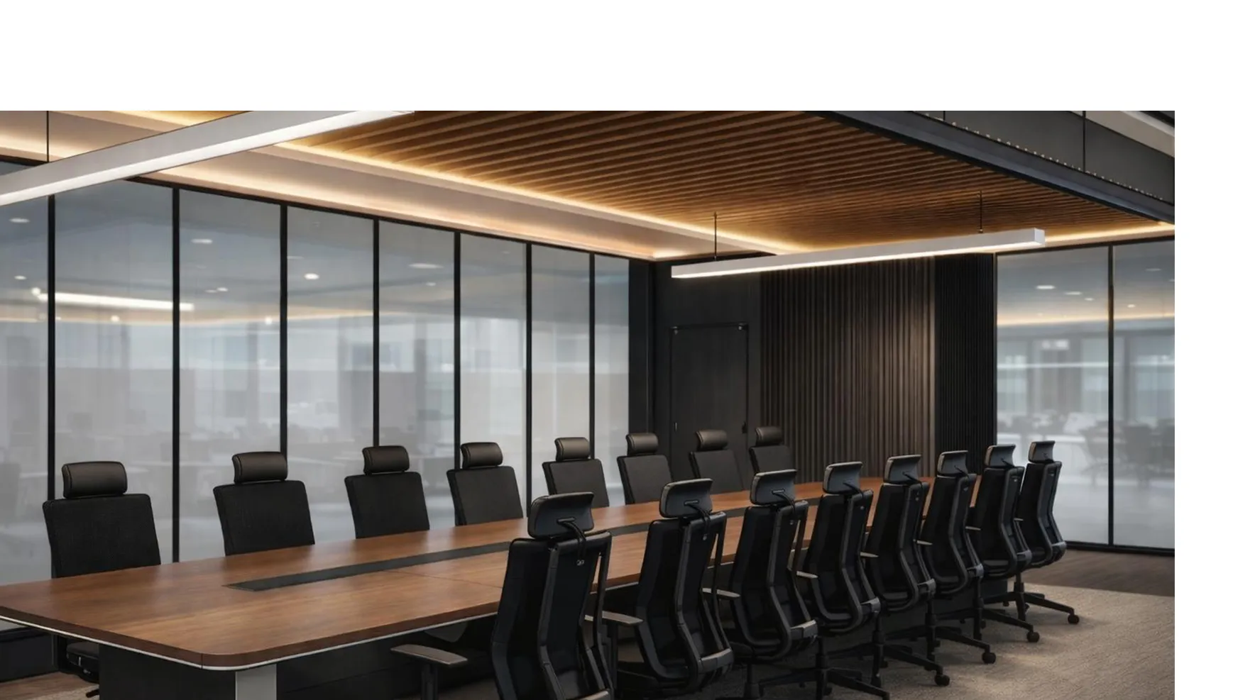 Conference room interior at Patil I-Labs